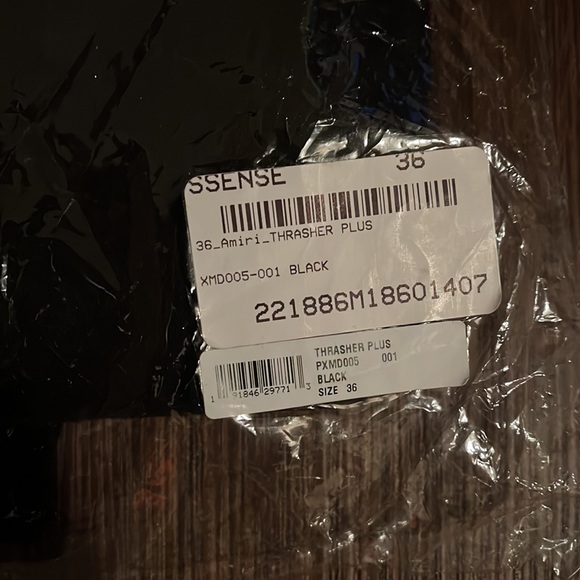 Black AMIRI Thrasher Plus - Picture 3 of 5